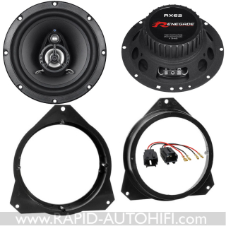 Reproduktory CITROEN Berlingo 2008-2018 Renegade RX62 sada s redukcemi
