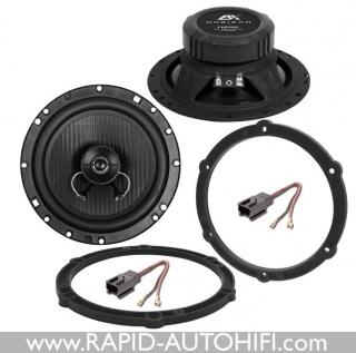 Reproduktory CITROEN C4 2004-2010 ESX HZ62 sada s redukcemi