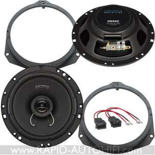 Reproduktory FIAT Grande Punto Crunch DSX62 sada s redukcemi