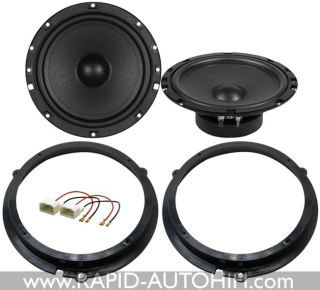 Reproduktory FORD Focus 2011-2018 ESX SXE6.2W s redukcemi