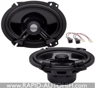 Reproduktory MAZDA 3 2003-2009 Rockford Fosgate T1682 s redukcemi