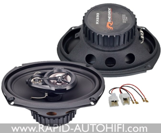 Reproduktory NISSAN Navara 2004-2014 Renegade RX693 Přední s redukcemi