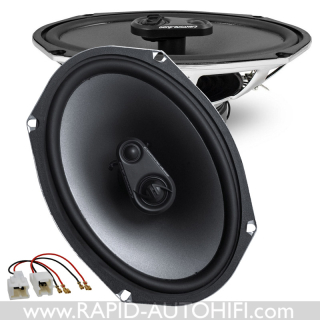 Reproduktory NISSAN Navara 2004-2014 Lightning Audio S4.69.3 Přední s redukcemi
