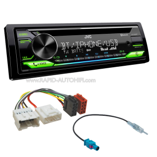 Autorádio Mercedes Citan JVC KD-T922BT Bluetooth s instalační sadou