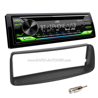 Autorádio PEUGEOT 206 1998-2002 JVC KD-T922BT Bluetooth s instalační sadou