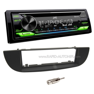 Autorádio FIAT 500 JVC KD-T922BT Bluetooth s instalační sadou