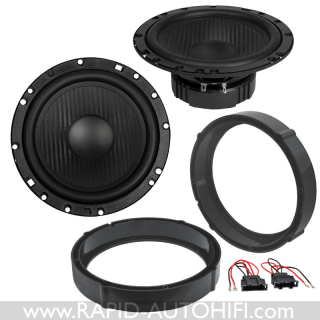 Reproduktory VW Touran ESX HZ6.2W Zadní s redukcemi