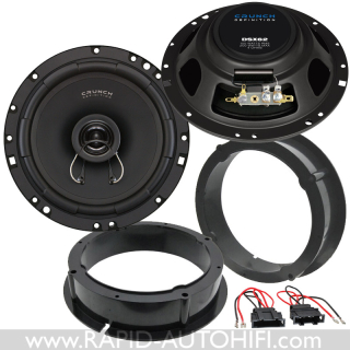 Reproduktory VW Polo 9N 9N3 Crunch DSX62 s redukcemi