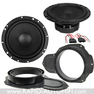 Reproduktory VW PASSAT B6 ESX HZ6.2W Přední s redukcemi