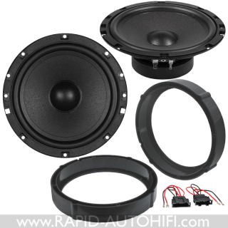 Reproduktory VW Golf 7 ESX SXE6.2W s redukcemi