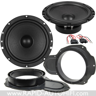 Reproduktory VW PASSAT B7 ESX SXE6.2W Přední s redukcemi