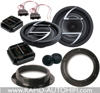 Reproduktory VW Transporter T5 Lightning Audio S4.65C s redukcemi