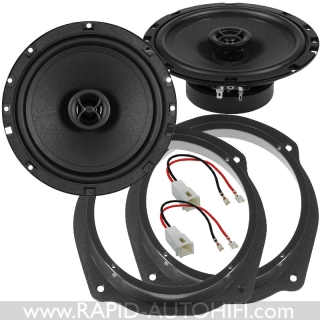 Reproduktory FIAT BRAVO 2007-2015 ESX SXE62 sada s redukcemi