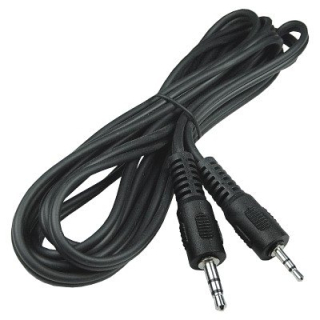 AUX Kabel 2x Jack 3.5 samec délka 1.5 m