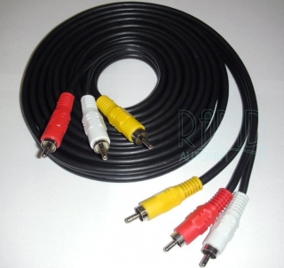 Signálový AV kabel Monacor VC-121 délka 120 cm