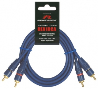 Signálový kabel Renagade REN1RCA délka 1 m