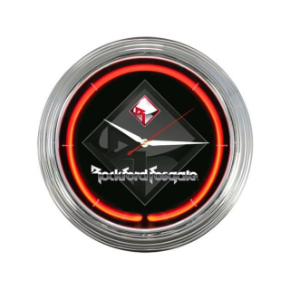 Rockford Fosgate Nástěnné hodiny s neonovým podsvětlením
