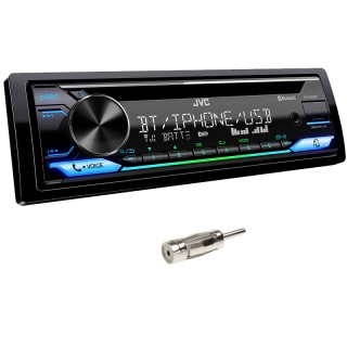 Autorádio MERCEDES A W168 1997-2004 JVC KD-T922BT Bluetooth s instalační sadou