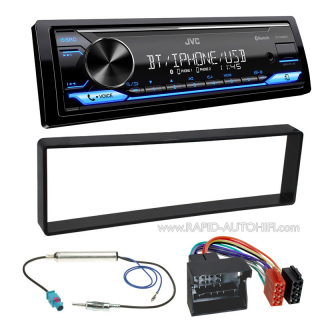 Autorádio CITROEN C4 2004-2010 JVC KD-X382BT Bluetooth s instalační sadou