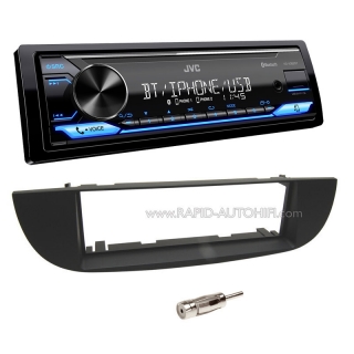 Autorádio FIAT 500 JVC KD-X382BT Bluetooth s instalační sadou