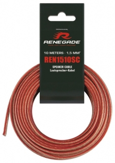Reproduktorový kabel Renegade REN1510SC 2 x 1.5 qmm balení 10 m