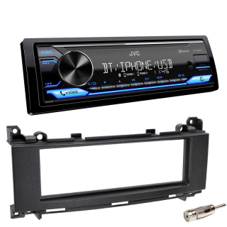 Autorádio MERCEDES A W169 2004-2012 JVC KD-X382BT Bluetooth s instalační sadou