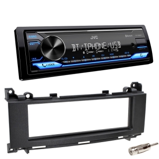 Autorádio MERCEDES B W245 2005-2011 JVC KD-X382BT Bluetooth s instalační sadou