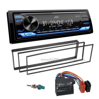 Autorádio PEUGEOT 1007 RD4 JVC KD-X382BT Bluetooth s instalační sadou