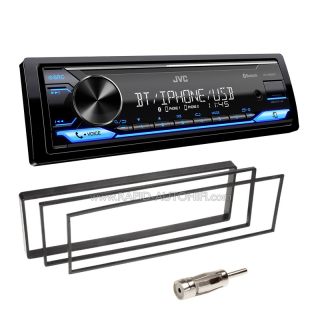 Autorádio PEUGEOT 206 Plus JVC KD-X382BT Bluetooth s instalační sadou