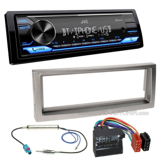 Autorádio PEUGEOT 407 JVC KD-X382BT Bluetooth s instalační sadou