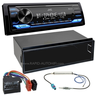 Autorádio SEAT Alhambra RCD JVC KD-X382BT Bluetooth s instalační sadou