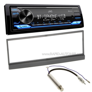Autorádio ŠKODA FABIA I. JVC KD-X382BT Bluetooth s instalační sadou