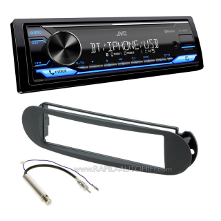 Autorádio VW New Beetle JVC KD-X382BT Bluetooth s instalační sadou