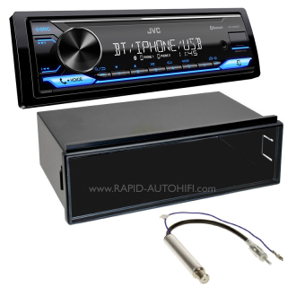 Autorádio VW Passat B5 B5.5 MCD JVC KD-X382BT Bluetooth s instalační sadou
