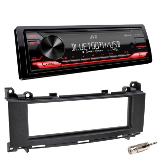 Autorádio MERCEDES A W169 2004-2012 JVC KD-X282BT Bluetooth s instalační sadou
