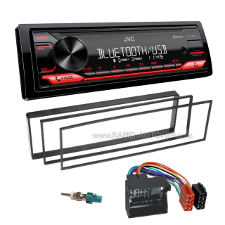 Autorádio CITROEN C3 2006-2009 JVC KD-X282BT Bluetooth s instalační sadou