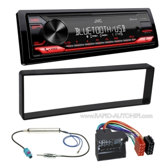 Autorádio CITROEN C4 2004-2010 JVC KD-X282BT Bluetooth s instalační sadou