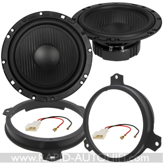 Reproduktory TOYOTA Rav4 2013-2018 ESX HZ6.2W s redukcemi