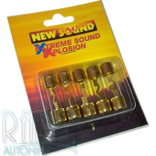 Skleněná pojistka AGU New Sound F40 sada 5 kusů 40A