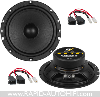 Reproduktory VW Golf 3 ESX SXE6.2W Sada s redukcemi