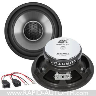 Reproduktory VW Transporter T4 ESX QE120 Zadní s redukcemi