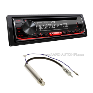 Autorádio VW Bora JVC KD-T702BT Bluetooth s instalační sadou