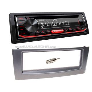Autorádio FIAT Grande Punto JVC KD-T702BT Bluetooth s instalační sadou