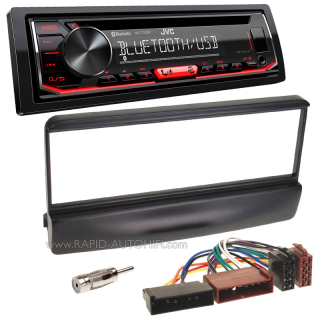 Autorádio FORD Maverick 2000-2007 JVC KD-T702BT Bluetooth s instalační sadou Černý rámeček
