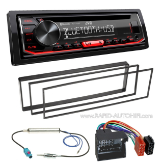 Autorádio PEUGEOT 207 JVC KD-T702BT Bluetooth s instalační sadou