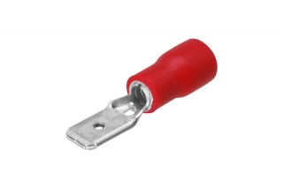 Reproduktorový konektor Faston samec do 1.5 qmm rozteč 4.8 mm