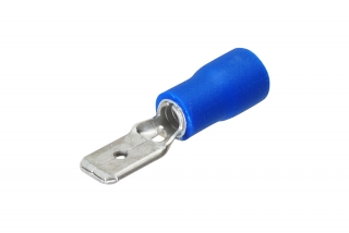 Reproduktorový konektor Faston samec 2.5 qmm rozteč 4.8 mm