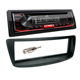 Autorádio PEUGEOT 107 JVC KD-T702BT Bluetooth s instalační sadou 