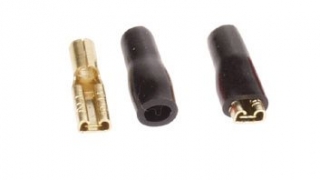 Reproduktorový konektor Faston měděný do 4.0 qmm rozteč 2.8 mm Minus