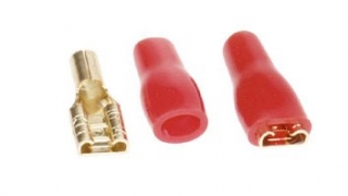 Reproduktorový konektor Faston měděný do 4.0 qmm rozteč 4.8 mm Plus